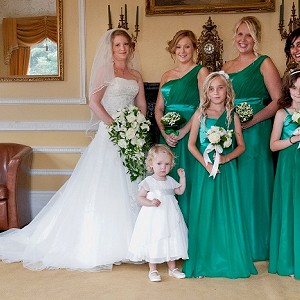 Bernadette and all her Bridesmaids