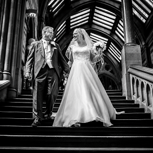 Lorna and Dave Black and White Image