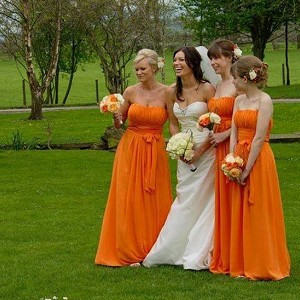 Nikki and her Bridesmaids