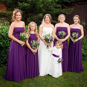 Sarah's maids wearing Bella