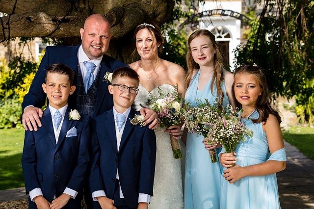 Jess and Pip wearing their Custom Made to Mesasure Ella Rae Bridesmaid Dresses called Poppy designed by Patricia Barclay